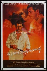 y006 YEAR OF LIVING DANGEROUSLY one-sheet movie poster '83 Mel Gibson
