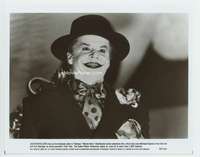 z021 BATMAN vintage 8x10 movie still '89 Jack Nicholson as The Joker!