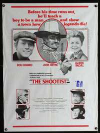 a401 SHOOTIST Aust 1sh movie poster '76 John Wayne, Lauren Bacall