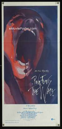 a917 WALL Aust daybill movie poster '82 Pink Floyd, Roger Waters