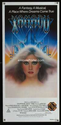 a939 XANADU Aust daybill movie poster '80 sultry Olivia Newton-John!
