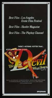 a538 DEVIL IN MISS JONES 2 Aust daybill movie poster '83 sexy!
