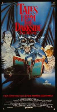 a868 TALES FROM THE DARKSIDE Aust daybill movie poster '90 Romero