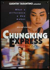 a142 CHUNGKING EXPRESS German movie poster '95 Brigitte Lin, Hong Kong