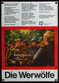 a156 DIE WERWOLFE German movie poster '73 Klett, Wolfgang Ziffer