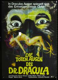 a189 KILL BABY KILL German movie poster '69 Mario Bava, Joha art!