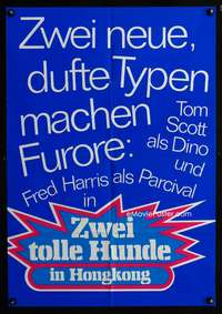 a210 MR HERCULES AGAINST KARATE German movie poster '73 Margheriti