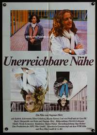 a254 UNERREICHBARE NAHE German movie poster '84 Kathrin Ackermann