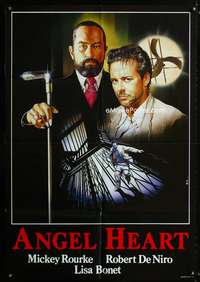 a014 ANGEL HEART Italy/Eng 1sh movie poster '87 De Niro, Casaro art!