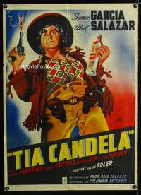 a380 TIA CANDELA Mexican movie poster '48 great artwork!