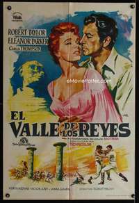 a317 VALLEY OF THE KINGS Spanish movie poster R64 Taylor, Jano art