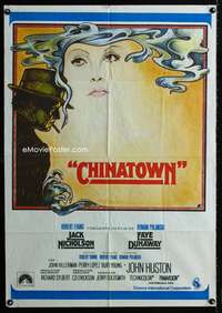 a275 CHINATOWN Spanish movie poster '74 Jack Nicholson, Roman Polanski
