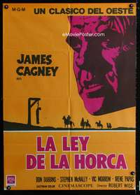 a316 TRIBUTE TO A BAD MAN Spanish movie poster R70s James Cagney