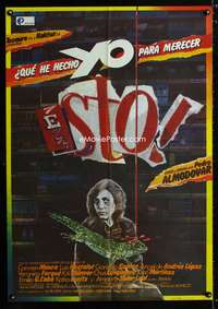 a319 WHAT HAVE I DONE TO DESERVE THIS Spanish movie poster '85