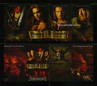 a010 PIRATES OF THE CARIBBEAN DS special 21x50 movie poster '03 Depp