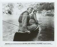 c054 DELIVERANCE vintage 8x10 movie still '72Voight & Ronny Cox in canoe!