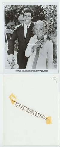 c025 LONG GOODBYE vintage candid 8x10 movie still '73 Elliott Gould, Pallandt