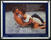 d022 AGAINST ALL ODDS half-sheet movie poster '84 Jeff Bridges, Ward