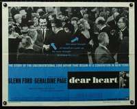 d149 DEAR HEART half-sheet movie poster '65 Glenn Ford, Geraldine Page
