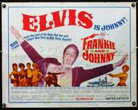 d211 FRANKIE & JOHNNY half-sheet movie poster '36 Helen Morgan, Morris
