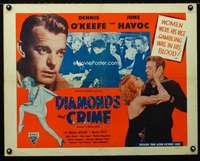 d267 HI DIDDLE DIDDLE half-sheet movie poster R50 Diamonds and Crime!