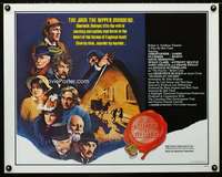 d412 MURDER BY DECREE half-sheet movie poster '79 Sherlock Holmes!