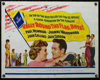 d493 RALLY ROUND THE FLAG BOYS half-sheet movie poster '59 Paul Newman