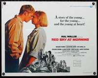 d496 RED SKY AT MORNING half-sheet movie poster '71 Richard Thomas