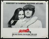 d568 SLITHER half-sheet movie poster '73 James Caan, Sally Kellerman