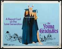 d731 YOUNG GRADUATES half-sheet movie poster '71 Wymer, teen rebels!