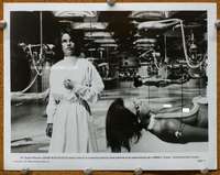 g030 COMA 8x10 movie still '77 Genevieve Bujold & hanging bodies!