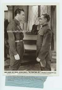 g059 FIGHTING 69th 8x10 movie still '40 James Cagney salutes Brent!