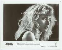 k014 8 MILLION WAYS TO DIE 8x10 movie still '86 Rosanna Arquette