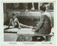 k028 GREAT GATSBY 8x10 movie still '49 Alan Ladd in bathing suit!