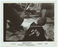 k046 HORROR OF DRACULA 8x10 movie still '58 Christopher Lee c/u!