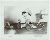 k100 PINOCCHIO 8x10 movie still '40 with Jiminy Cricket, Disney!