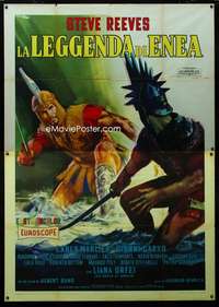 m010 AVENGER Italian two-panel movie poster '64 Averado Ciriello artwork!
