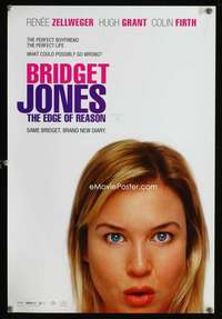p110 BRIDGET JONES THE EDGE OF REASON DS teaser Australian mini movie poster '04