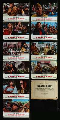 p059 CASTLE KEEP 10 Italian photobusta movie posters '69 Lancaster