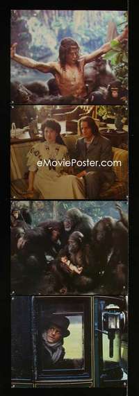 p097 GREYSTOKE 4 special 16x20 movie stills '83 Lambert as Tarzan!