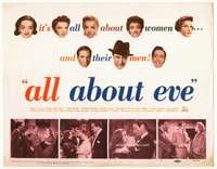 r207 ALL ABOUT EVE movie title lobby card '50 Bette Davis, George Sanders