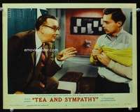 t061 TEA & SYMPATHY movie lobby card #6 '56 John Kerr, sister-boy!