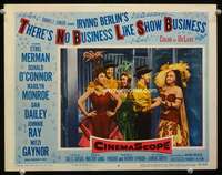 t053 THERE'S NO BUSINESS LIKE SHOW BUSINESS movie lobby card #8 '54 Monroe