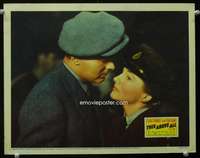 t044 THIS ABOVE ALL movie lobby card '42 Tyrone Power, Joan Fontaine