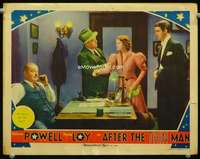 v004 AFTER THE THIN MAN movie lobby card '36 Myrna Loy, James Stewart