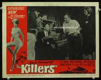 v062 KILLERS movie lobby card #8 '64 Ronald Reagan, Angie Dickinson