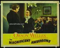 v075 MAGNIFICENT AMBERSONS movie lobby card '42 Orson Welles, Cotten