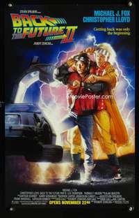 w123 BACK TO THE FUTURE II special movie poster '89 Struzan