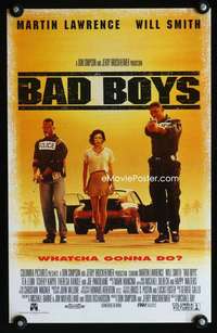 w124 BAD BOYS special poster '95 Will Smith, Lawrence