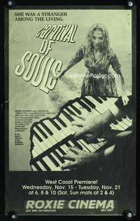 w129 CARNIVAL OF SOULS special poster R89 L.A. Premiere